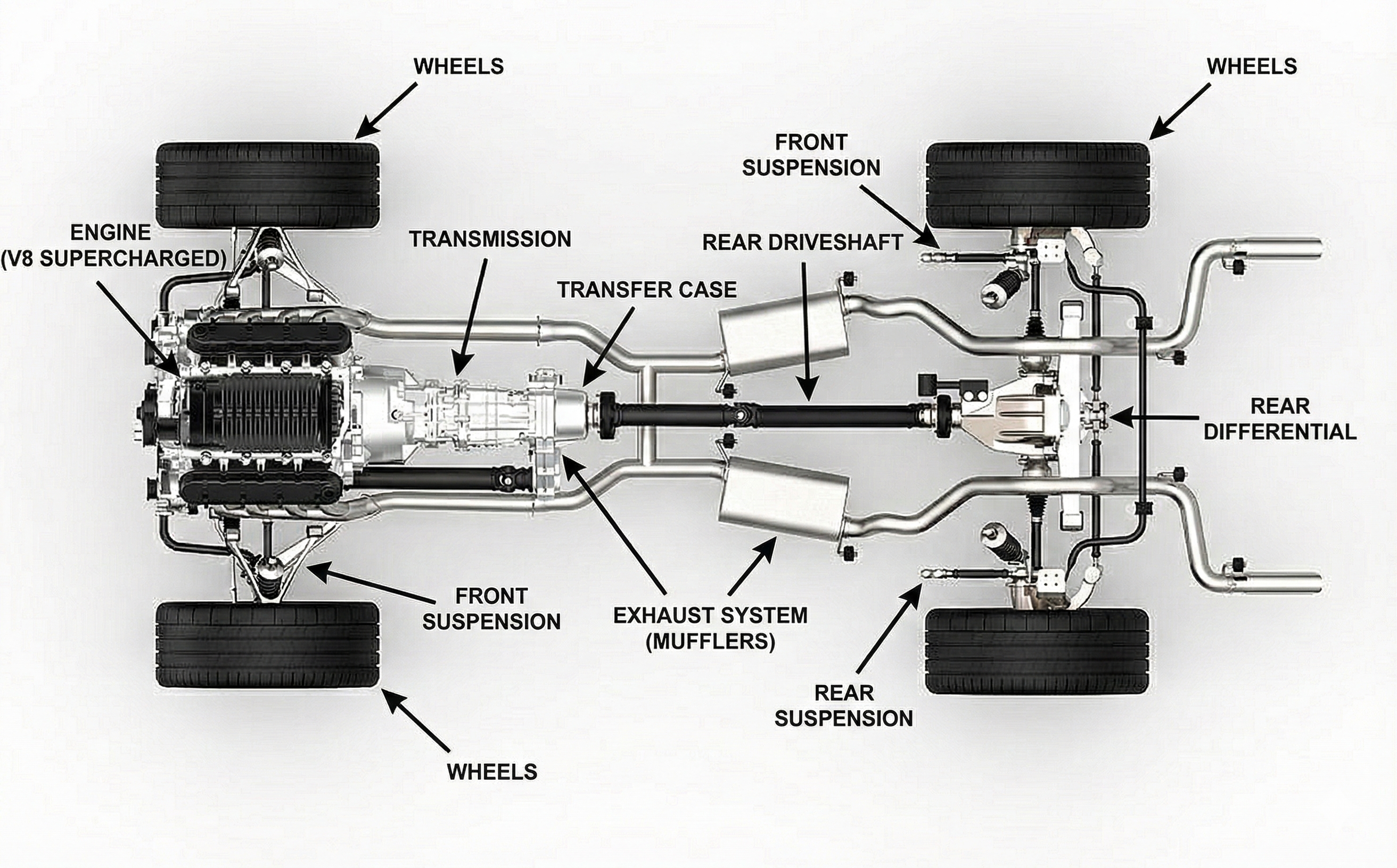 BMW xDrive Sistem Diyagramı